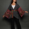 Charcoal Jacket with Belt - Image 2