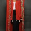 Dark Orange Long Shawl - Image 2