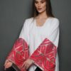 White Jacket with Pink Embroidery - Image 3