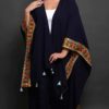 Dark Blue Long Shawl