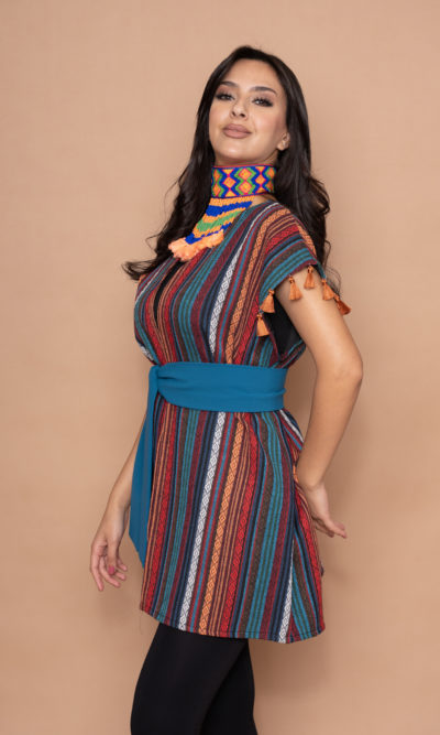 Fully Woven Multi Colored Vest