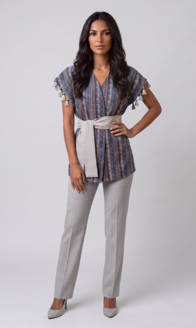Modern Fully Woven Vest