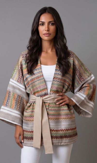 Multi Colored Traditional Jacket